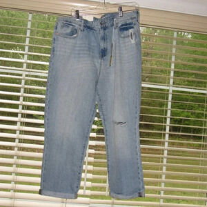 NWT OLD NAVY High Rise Straight Jeans Size 16 Regu